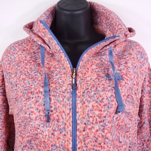 North Face Multicolor Full Zip Hooded Jacket - Picture 2 of 9